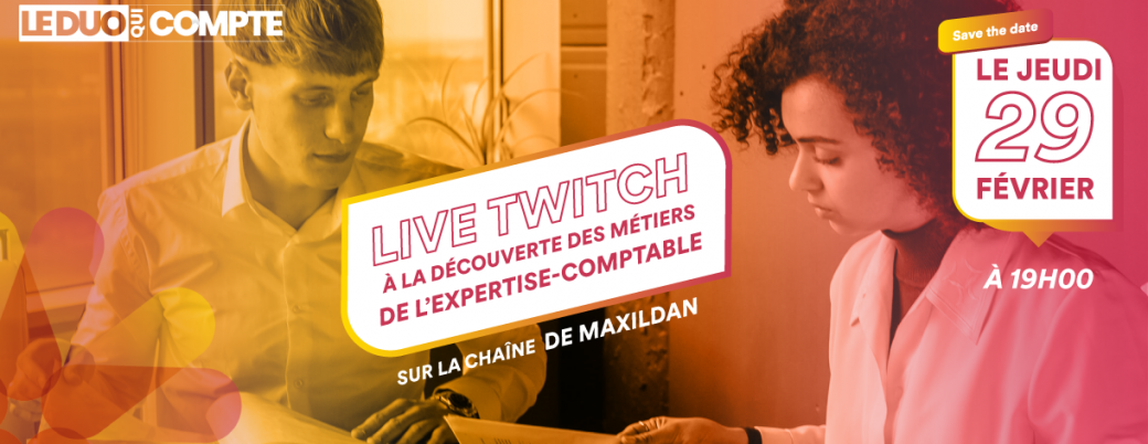 live twitch le duo compte